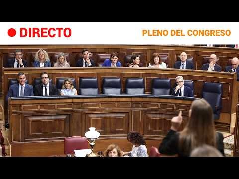DIRECTO | PLENO en el CONGRESO de los DIPUTADOS (30/04/2026) | RTVE Noticias