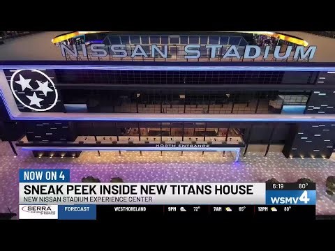 Titans House giving fans sneak peek at new Nissan Stadium