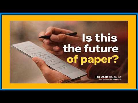 reMarkable Paper Pro Move | Ultraportable Color 7.3" Paper Tablet with Marker Plus | The Digital