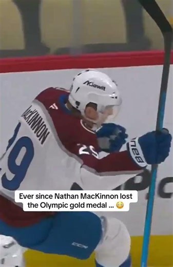 Nathan MacKinnon has shown no mercy since the games in Italy 😤