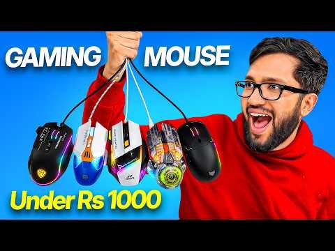 TESTING 5 MOST POPULAR GAMING MOUSE UNDER RS 1000