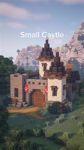 Building an Easy and Small Castle on Minecraft