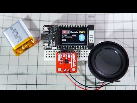 Let’s Build an ESP32 Bluetooth Speaker (T-Display)