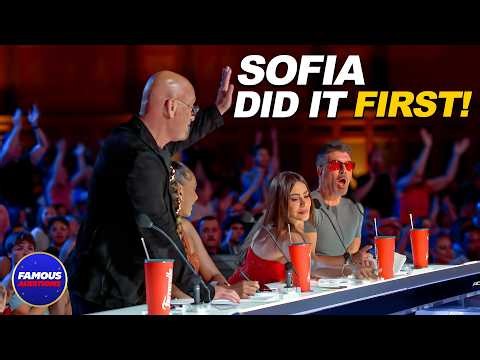 Before Howie Could React, Sofia Hit the Golden Buzzer! | AGT 2026