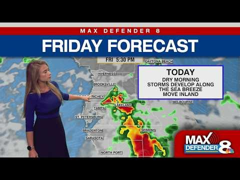 Friday Tampa Forecast | Max Defender 8