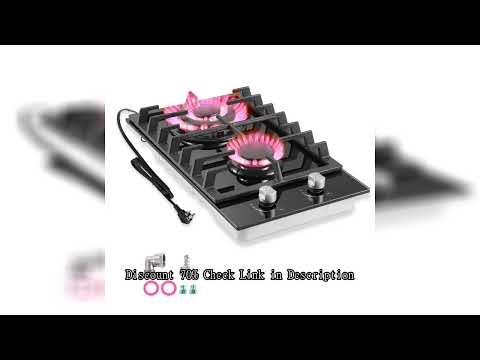 12 Inch Built-in with Thermocouple Protection, LPG/NG Dual Fuel Gas Cooktop