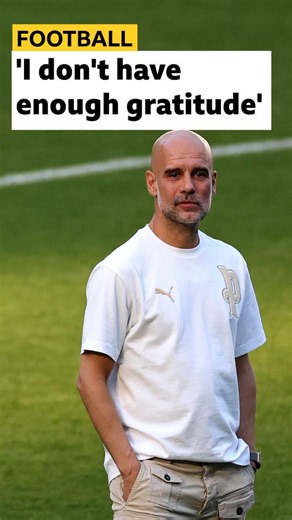Pep Guardiola: Manchester City manager's final message to fans
