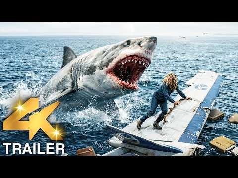 DEEP WATER Trailer (4K ULTRA HD) 2026 | Shark Movie