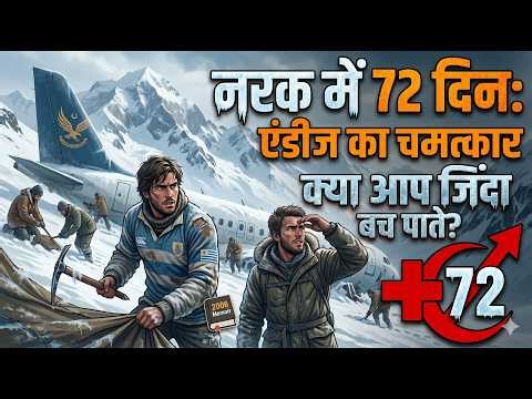 Andes Mountains का वो चमत्कार: 72 दिनों तक मौत से जंग (Animated Story)