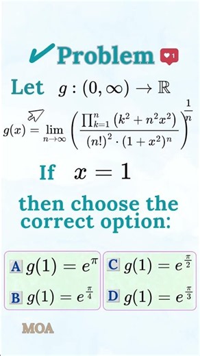 Can YOU Find the Exact Value of g(1) Faster? #calculusmadeeasy