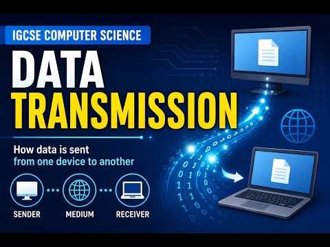 Computer Science Data Transmission Full Revision | IGCSE/O Level
