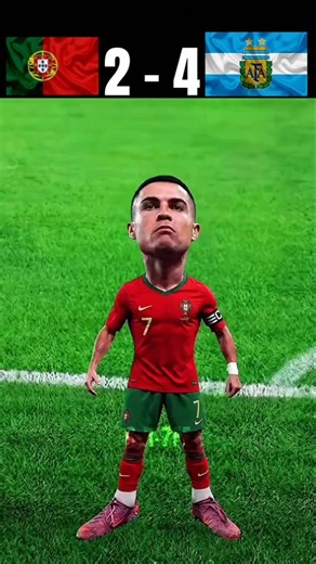 Portugal vs Argentina FIFA World Cup Clash 🇵🇹🇦🇷#ronaldo #messi