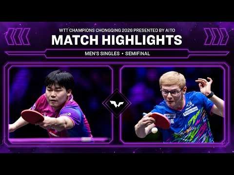 Sora Matsushima vs Felix Lebrun | MS SF | #WTTChongqing 2026 