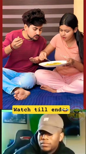 🤣Try not to laugh💥🤣#reels reaction😂#twist end🤡#shorts #trending #funny #laugh #comedy #couple #viral