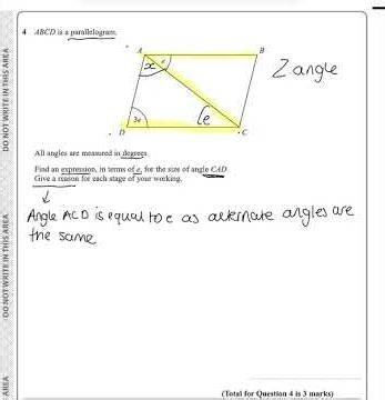 How to solve GCSE Maths questions! Lesson 2 - Geometry/angles in parallel lines