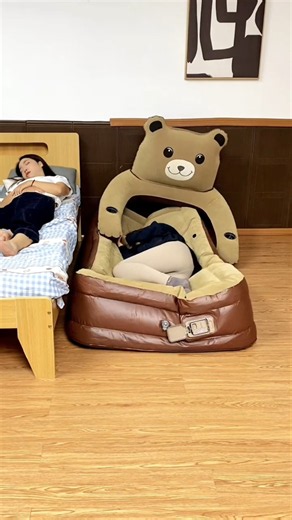Fully automatic inflatable bed for outdoor camping air mattress bed #inflatable #bed #airmattress