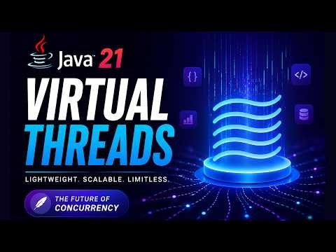 Java 21 Virtual Threads | Project Loom in Java 21 | Future of Concurrency ⚡