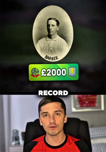 The sixth world record transfer! 💵🌍 #astonvilla #boltonwanderersfc #footballhistory #football #fyp