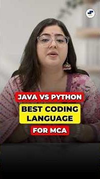 Java Vs Python: Which is Better? | Best Coding Language for MCA 2026 #java #python #mca
