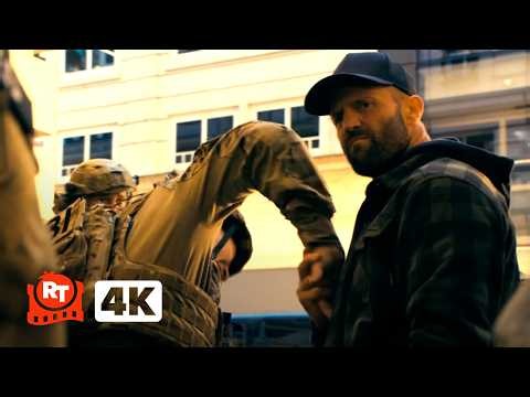 The Beekeeper (2024) 4K - Jason Statham Beats Up Soldiers (5/12) | Movieclips