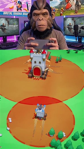 Must Play Mobile Game-Age Of Apes!🙉 #shorts #games #gaming