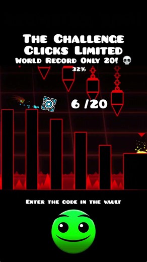 The Challenge Clicks Limited! #geometrydash