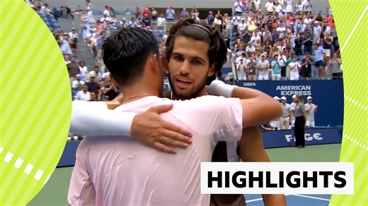 Tennis: Carlos Alcaraz reaches US Open fourth round after beating China's Wu Yibing