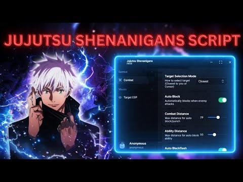 BEST Jujutsu Shenanigans Script 2026 😈 Auto Farm + Kill + Auto Block + Black Flash