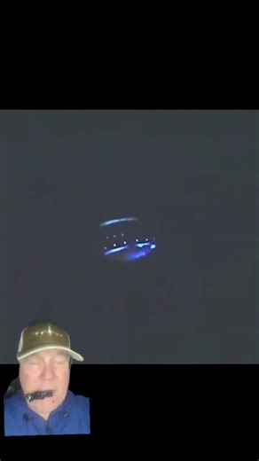 UFO or UAP Parked Above Nellis AFB... of Course!