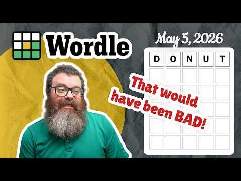 Dodged! | Wordle #1781 (May 5, 2026)