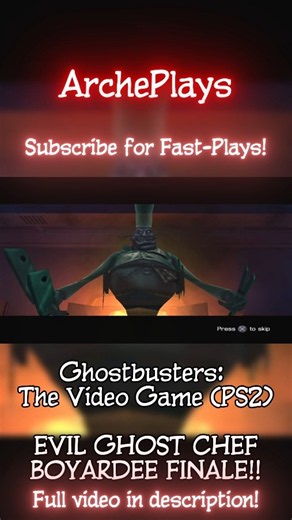 EVIL GHOST CHEF BOYARDEE FINALE! ⚔️👻🔪 | Ghostbusters: The Video Game (PS2) #fastpaced #fastplays