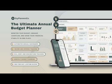 Ultimate Annual Budget Spreadsheet Explained (Step by Step) - 2026 Updated Version