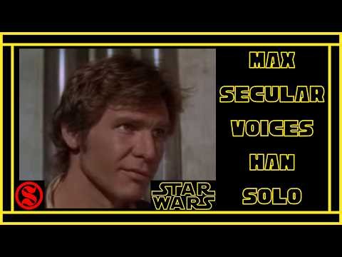 Max Secular voices Han Solo | Jabba's first scene - (Star Wars - A New Hope)
