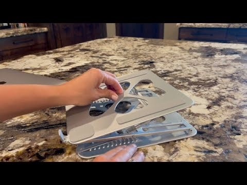 Laptop Stand for Desk, Adjustable Laptop Stand, Up to 55 lbs for 10-20'' Laptops, Silver - Amazon Fi