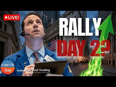 SECOND DAY GREEN? — BUT WATCH OIL | Stock Market Live
