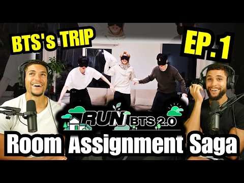 BTS' Room Assignment Saga! (BTS TRIP EP. 1) Reaction!