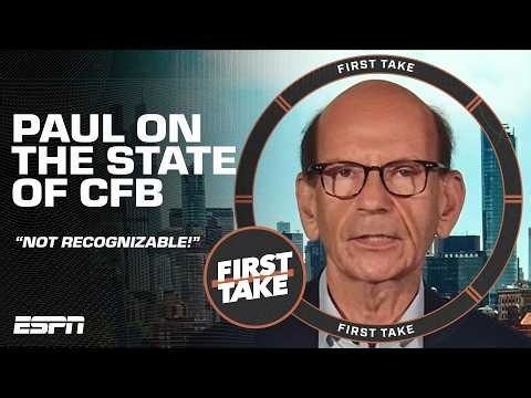 Why college football is NOT RECOGNIZABLE with Dae'Quan Wright going from the NFL to LSU | First Take