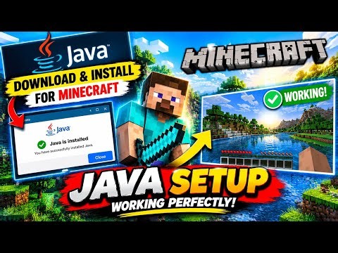 How to Download & Install Java for Minecraft | Full Setup Tutorial