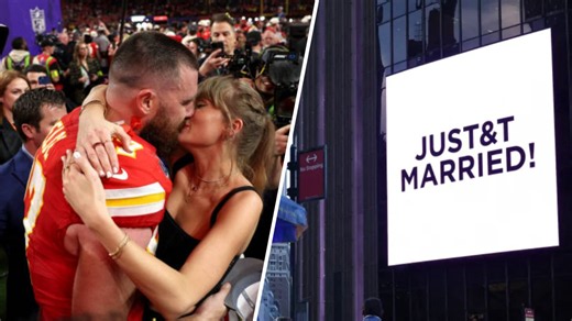 Taylor Swift and Travis Kelce are married in elaborate ceremony