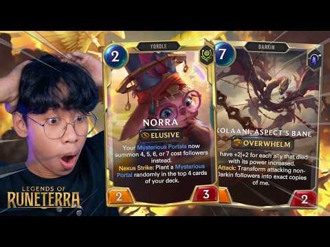 I made an INSANE combo with Norra... | Legends of Runeterra