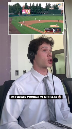 USC Baseball Wins 4-3 Thriller vs. Purdue