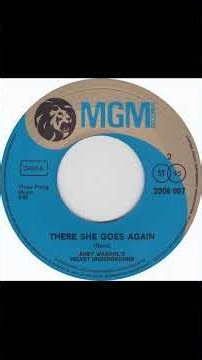 Velvet Underground - There She Goes Again - MGM Records Germany released 1971