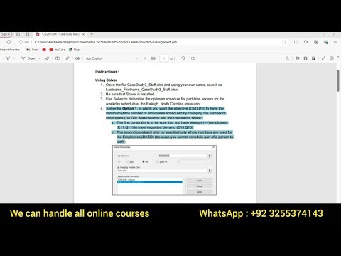 CaseStudy3_Staff | CIS250 Unit 5 Case Study Assignment