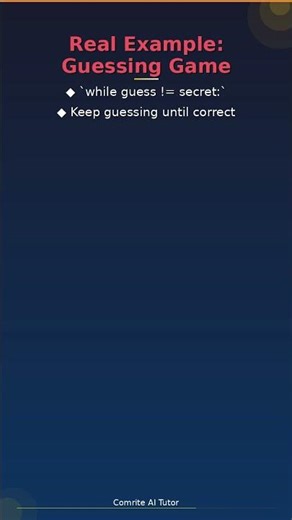 While Loops: Repeat Until in 2 Minutes 🚀