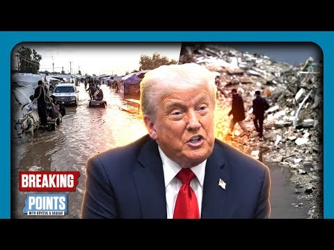 Trump Deploys Palestine TRAVEL BAN As Floods, Trash Swamp Gaza