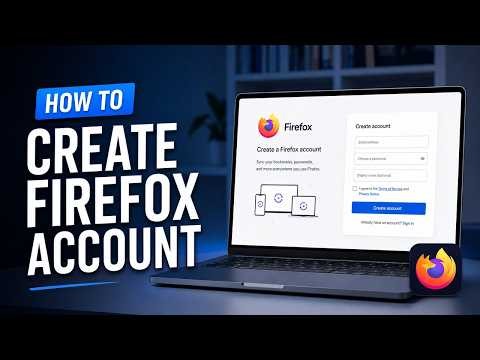 How to Create a Firefox Account (Step-by-Step Guide) | Mozilla Account Setup & Sync