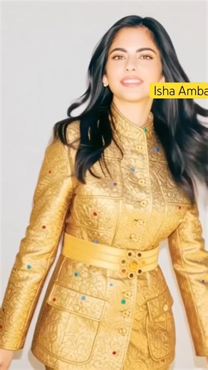 Isha Ambani in Vintage Chanel 🔥 | Rare Karl Lagerfeld Gold Look 💛 | Fashion Royalty Moment