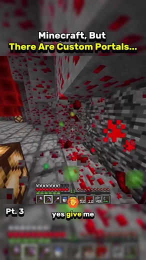 Minecraft, But There’s Custom Portals… (part 3) #Wisp #minecraftusa #minecraftbut #unitedstates #usa🇺🇸