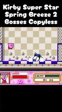 Kirby Super Star | Spring Breeze 2 | Bosses Copyless