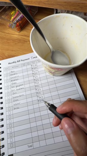 Monthly Bill Tracker for Better Budgeting